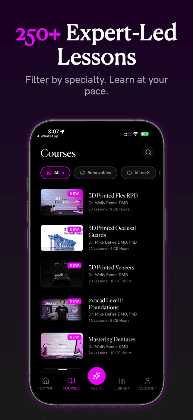 MOD Pro course library